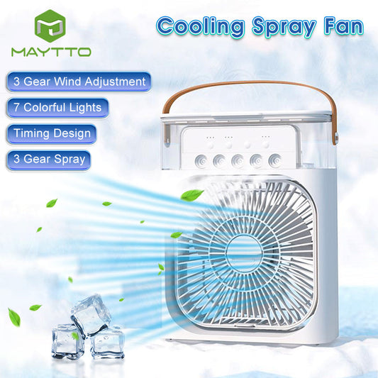 Portable air conditioner fan 3 In 1 Desk Cooling Fan Spray