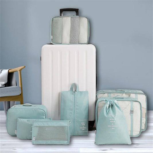 8-piece Set Luggage Divider Bag Travel Storage Organizer